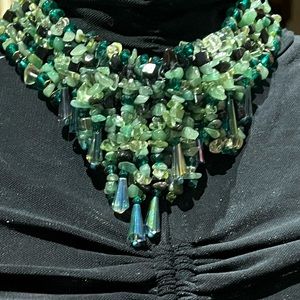 Jade custom made choker